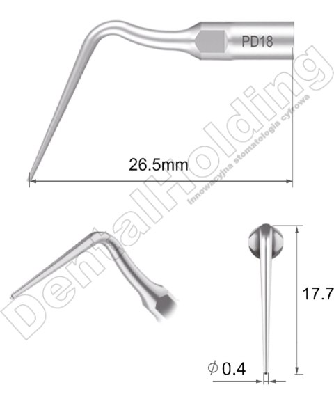 Tip do skalera PD18