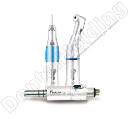 Zestaw końcówekSet:Latch contra angle 1pc Straight handpiece 1pc Air motor 1pc 2 holes